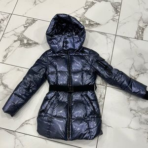 Girls SAM coat with removable hood
